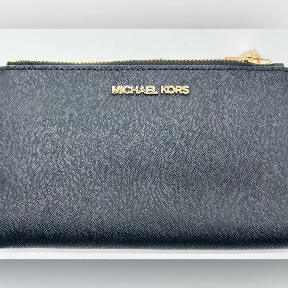 Michael Kors Black Wristlet - Picture 2 of 8
